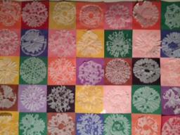Picture of completed Snowflake Quilt project