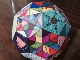 Picture of completed Soccer Ball project