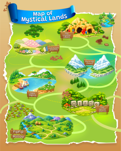 Visit the 5 mystical lands